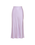 Veronica Beard Clover Stretch-Silk Slip Skirt - Soft Lilac