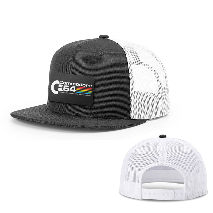 Snapback Flatbill / Black and White / One Size