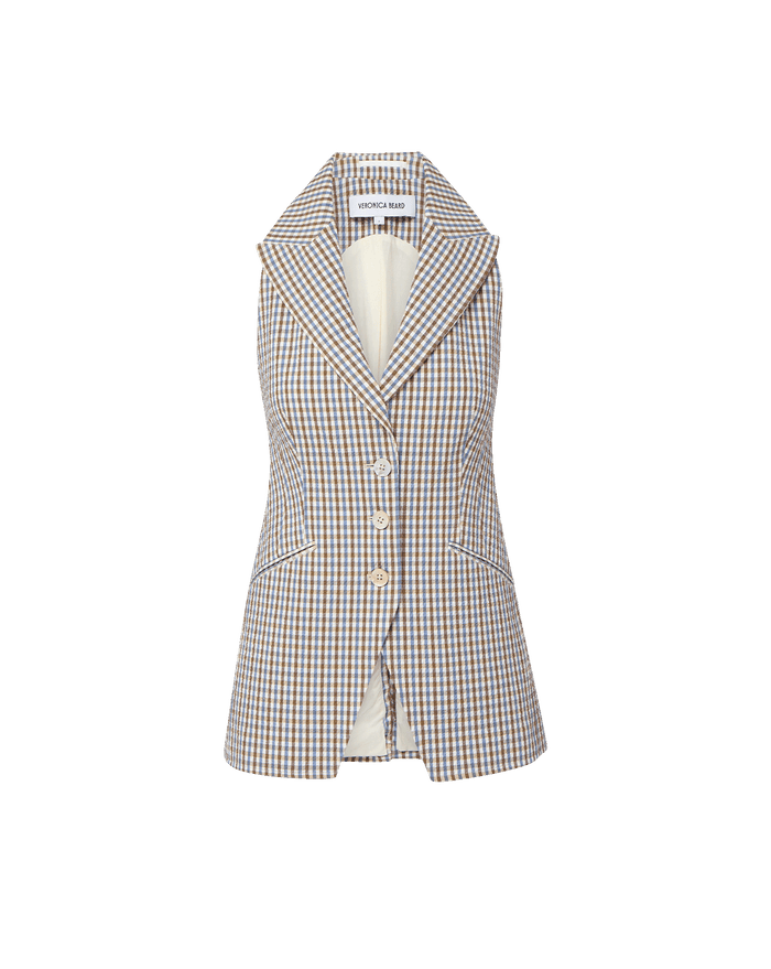 Veronica Beard Costa Vest - Acorn Multi