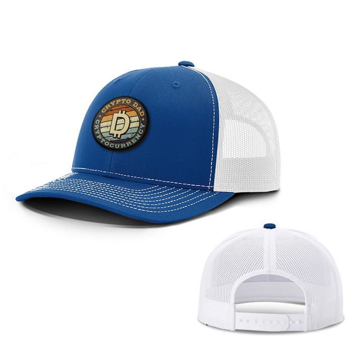 Snapback Trucker / Royal Blue and White / One Size