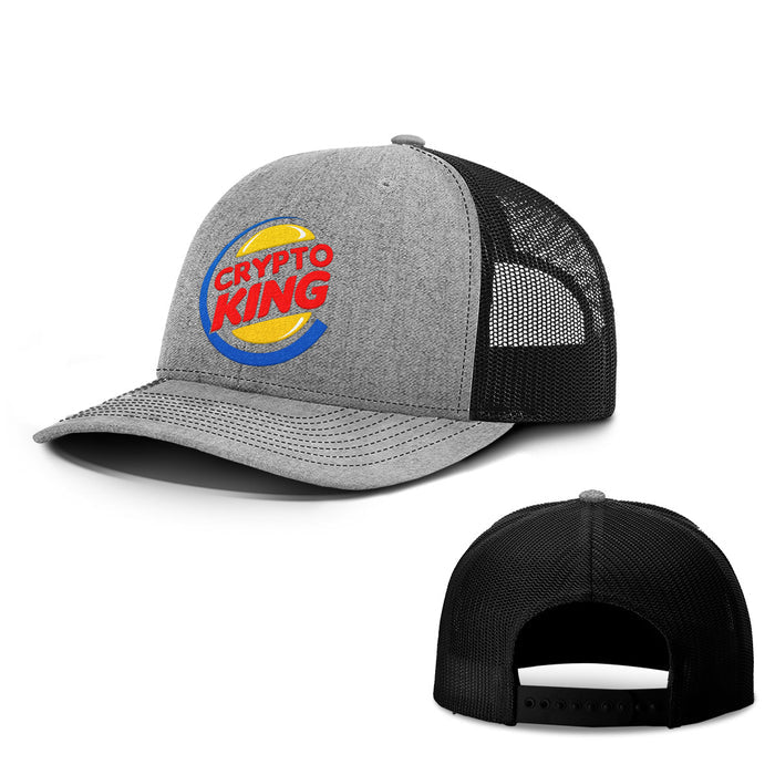 Crypto King Hats - BustedTees.com