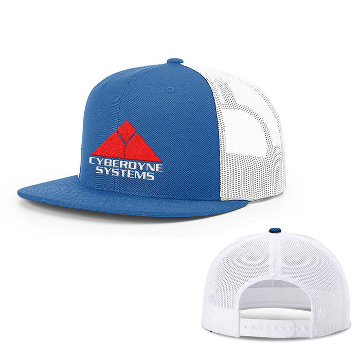 Snapback Flatbill / Royal Blue and White / One Size