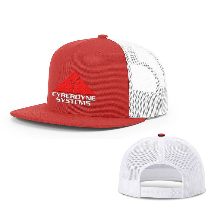 Snapback Flatbill / Red and White / One Size