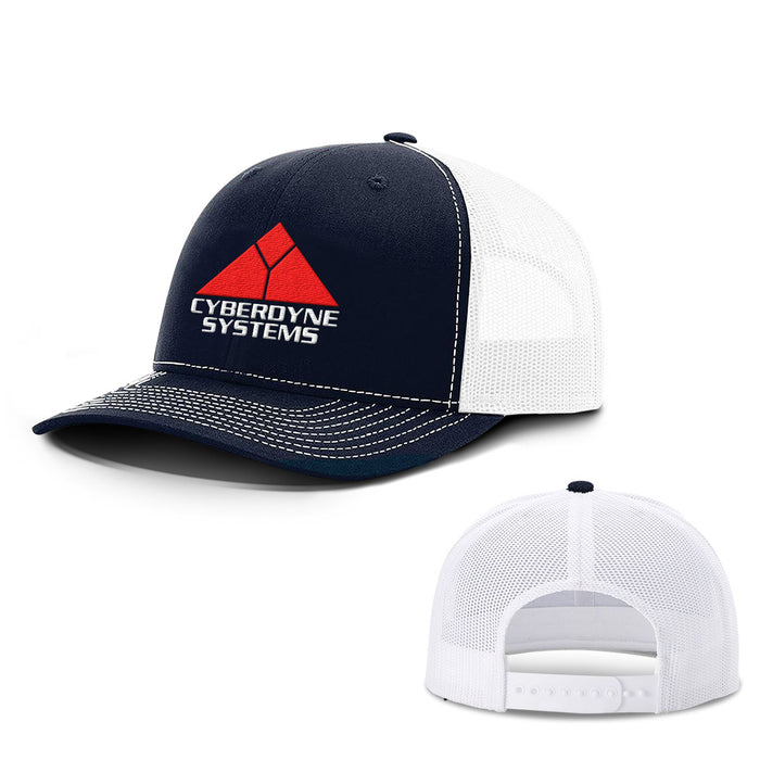 Snapback Trucker / Navy and White / One Size