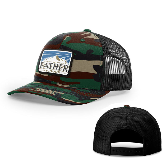 Snapback Trucker / Green Camo and Black / One Size