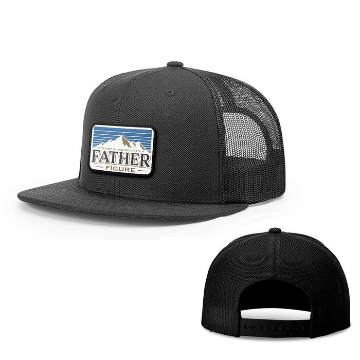 Snapback Flatbill / Full Black / One Size