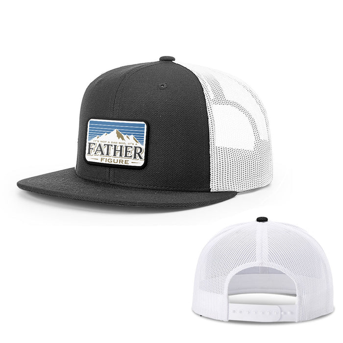 Snapback Flatbill / Black and White / One Size
