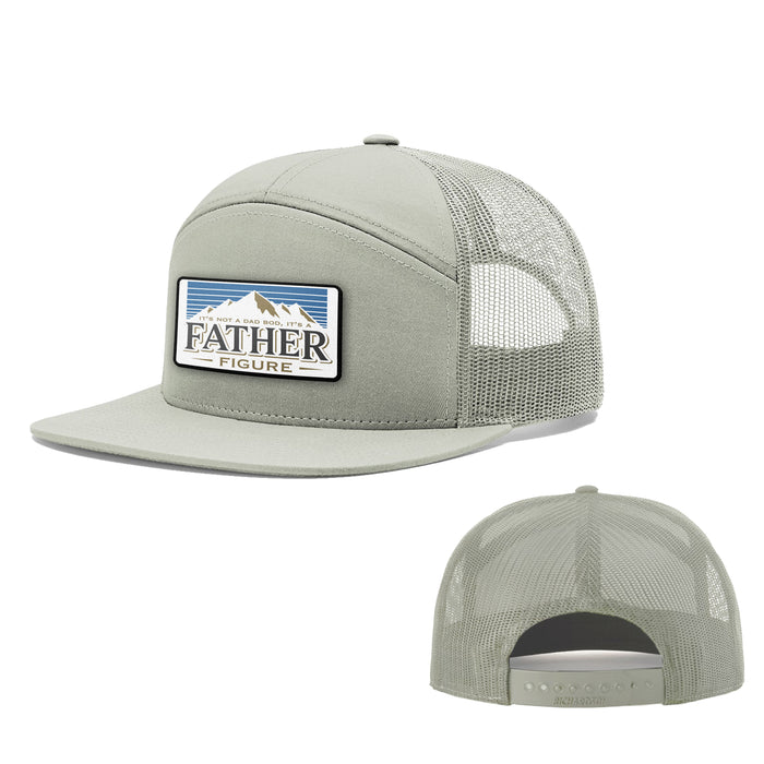 Seven-Panel Trucker Flatbill / Quarry / One Size