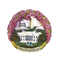 DC Wreath Ceramic Magnet