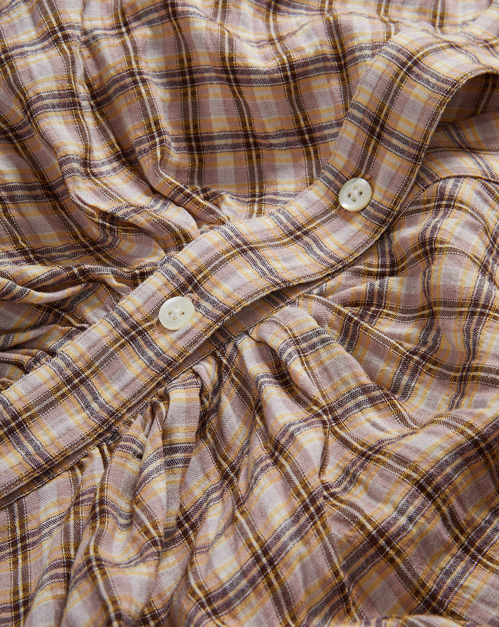 Veronica Beard Devra Button-Down Shirt - Elderberry Multi
