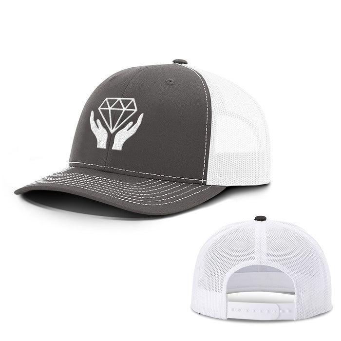 Diamond Hands Hats - BustedTees.com