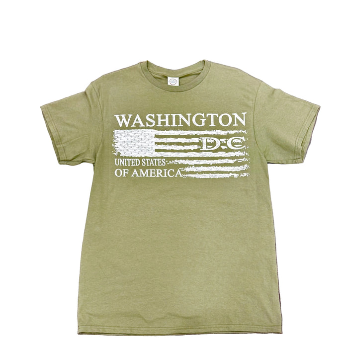 Distressed Flag DC T-Shirt