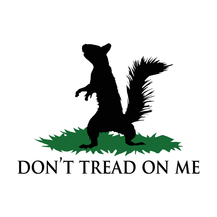 Don't Tread On Me - Squirrel Long Sleeve
