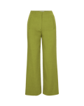 Veronica Beard Dova Wide-Leg Linen Pant - Cactus