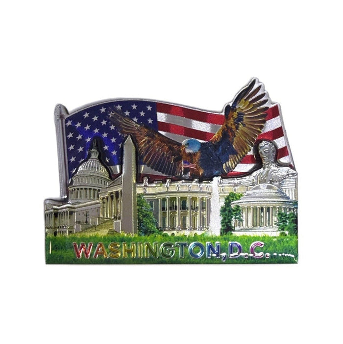 Eagle DC Wooden Magnet