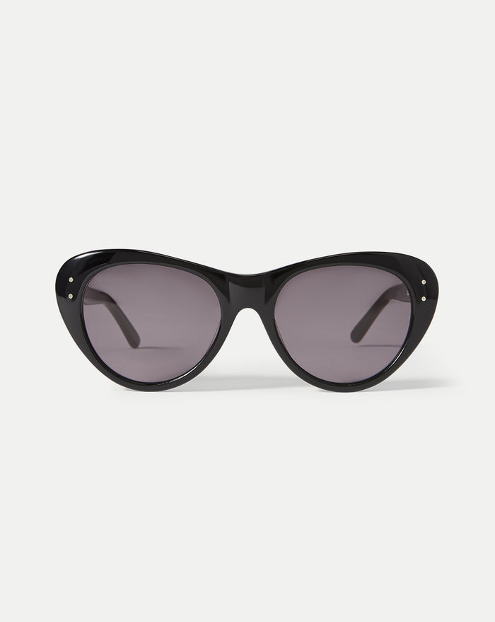 Veronica Beard Edie Cat-Eye Sunglasses - Black