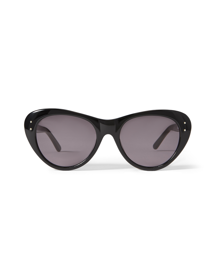Veronica Beard Edie Cat-Eye Sunglasses Black