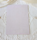 Elegant Letter Writing Paper Set | 5x7 Taupe Lined Cardstock for Weddings and Love Letters
