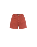 Veronica Beard Elijah Denim Short - Rust