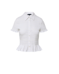 Veronica Beard Ellisandra Top - White