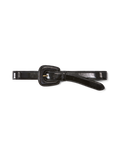 Veronica Beard Elsy Leather-Buckle Belt - Black