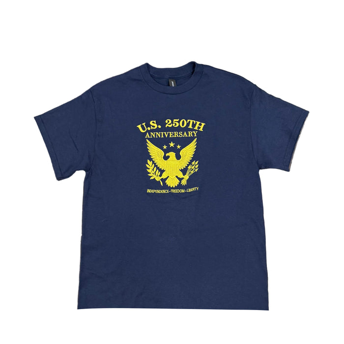 Embroidered USA 250th Anniversary T-Shirt