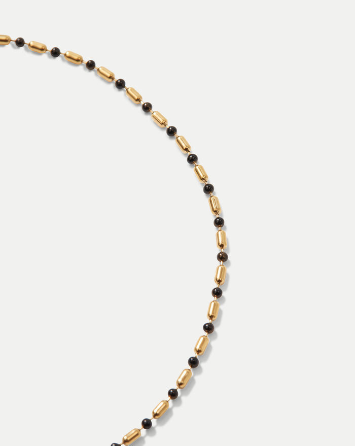 Veronica Beard Enamel Bead Chain Anklet