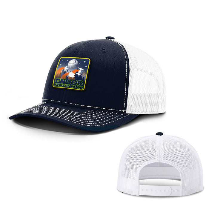 Snapback Trucker / Navy and White / One Size