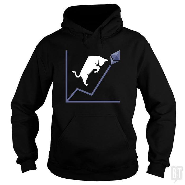 SunFrog-Busted BustedTees Hoodie / Black / S ETH Bull Run