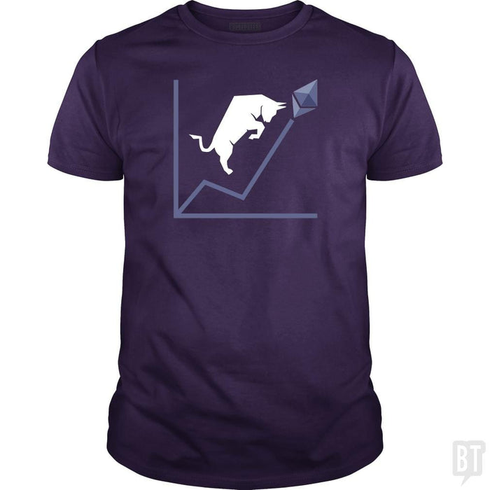 SunFrog-Busted BustedTees Classic Guys / Unisex Tee / Purple / S ETH Bull Run