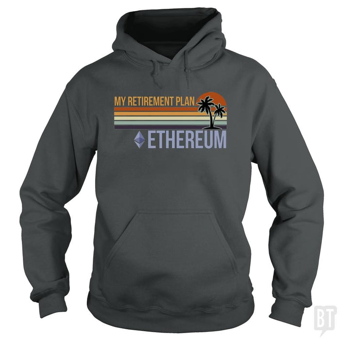 SunFrog-Busted BustedTees Hoodie / Dark Heather / S ETH Retirement Plan