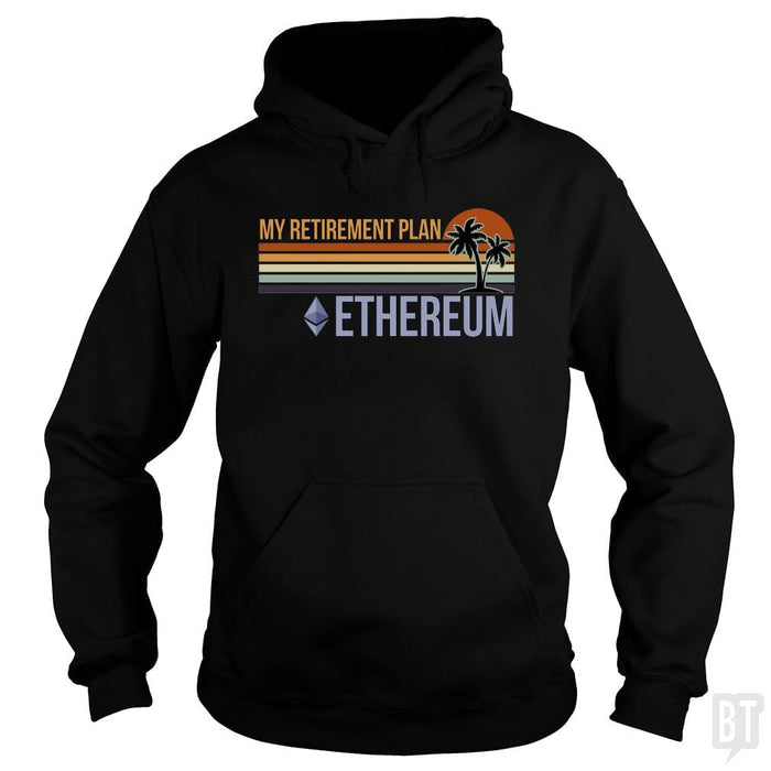 SunFrog-Busted BustedTees Hoodie / Black / S ETH Retirement Plan