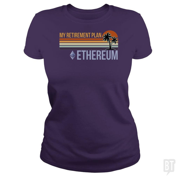 Classic Ladies Tee / Purple / S
