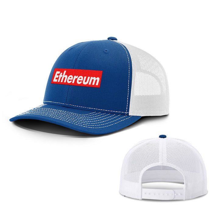 Snapback Trucker / Royal Blue and White / One Size