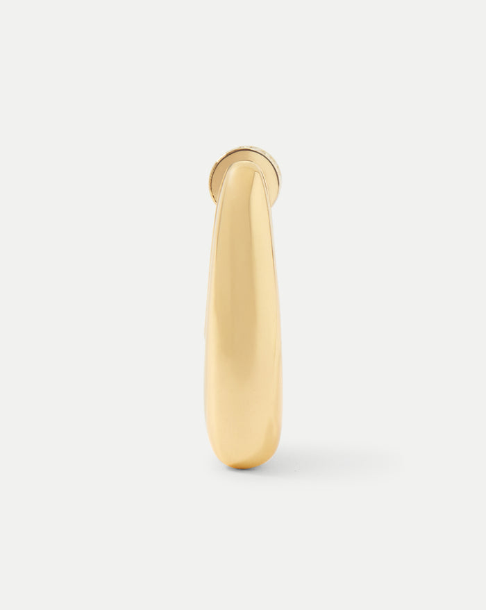 Veronica Beard Everyday Square Hoop - Gold