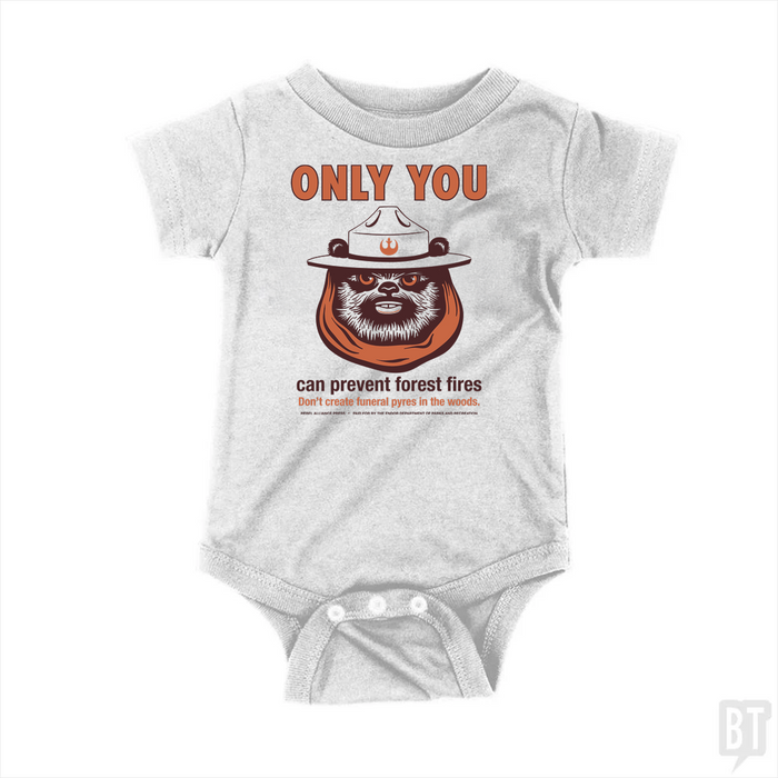 Ewok PSA Baby One-Piece
