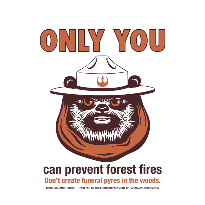 Ewok PSA Baby One-Piece