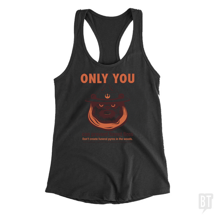 Women's Racerback Tank / Black / S