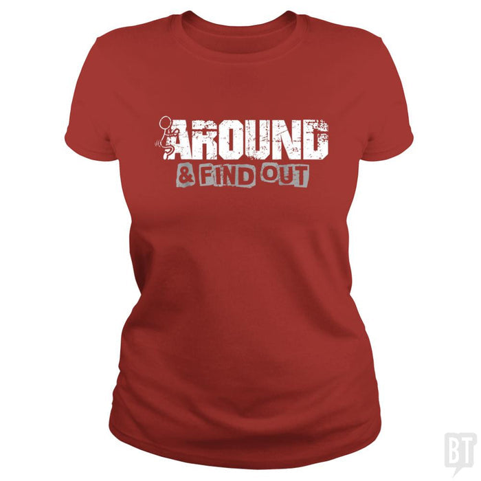 Classic Ladies Tee / Red / S