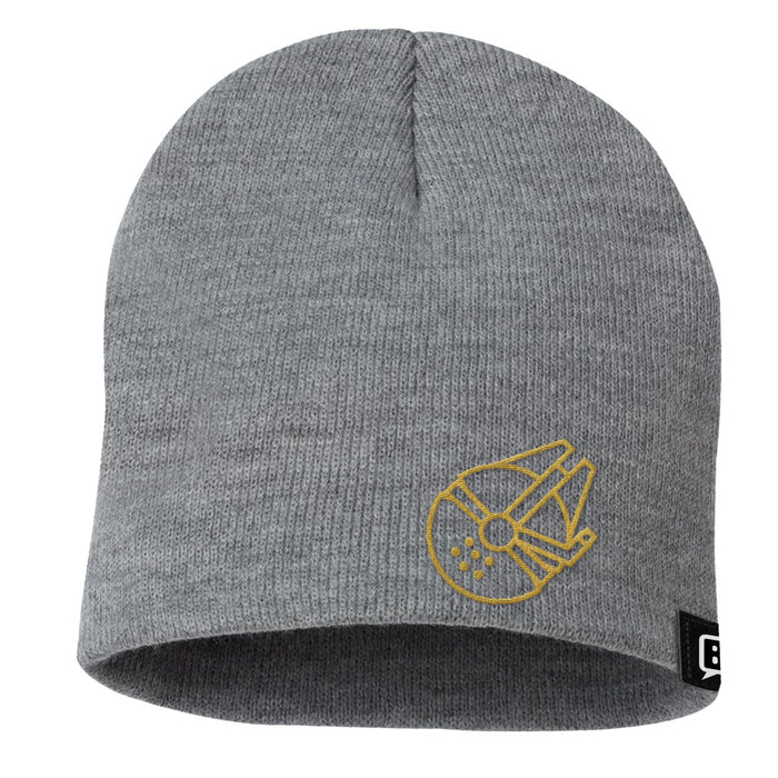 Uncuffed Beanies / Heather Grey / One Size