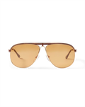 Veronica Beard Farrah Aviator Sunglasses Brown