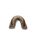 Veronica Beard Brown faux fur collar