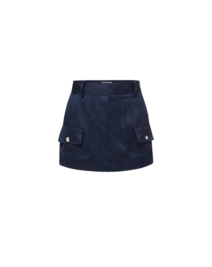 Veronica Beard Felina Mini Skort - Navy