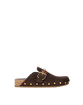 Veronica Beard Fern Embellished Clog - Espresso