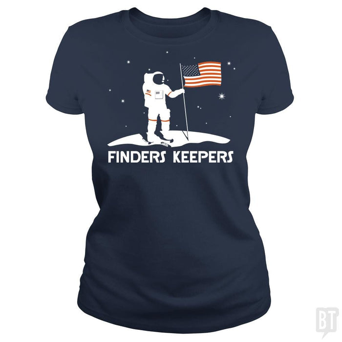 Classic Ladies Tee / Navy Blue / S