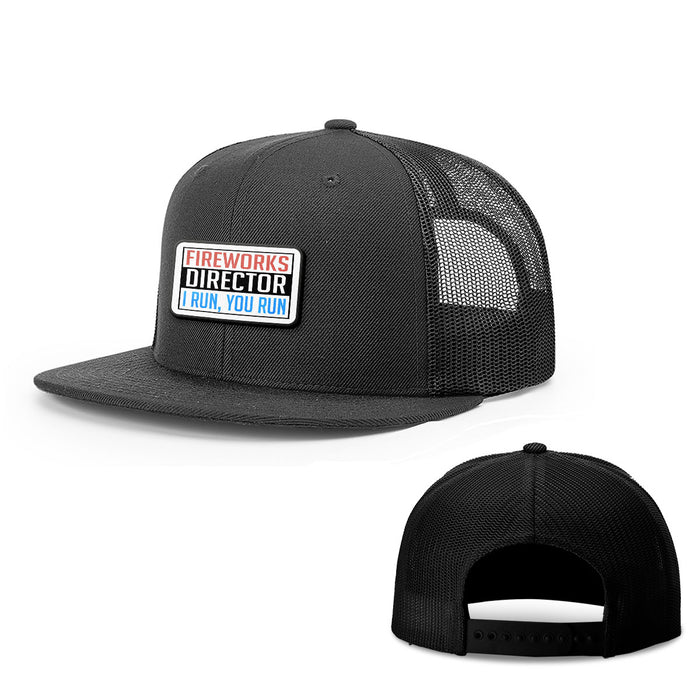 Snapback Flatbill / Full Black / One Size