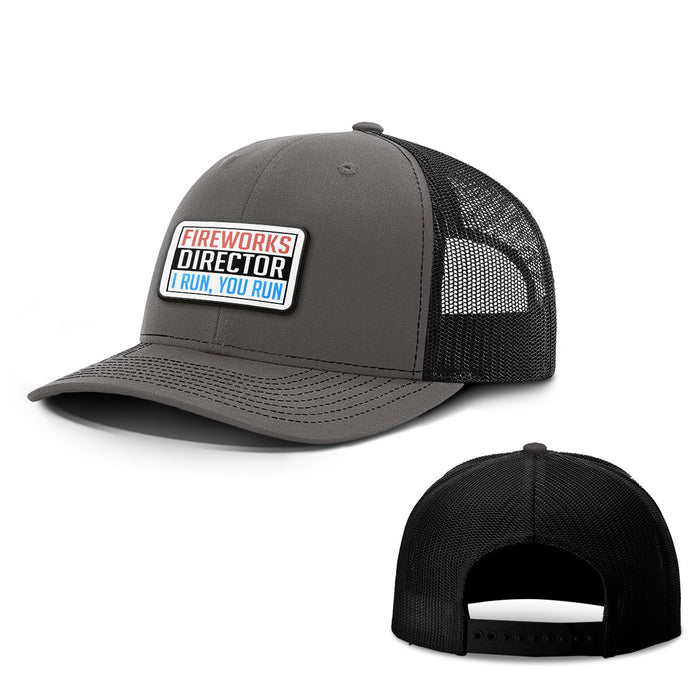 Fireworks Director Patch Hats