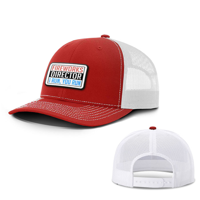 Fireworks Director Patch Hats
