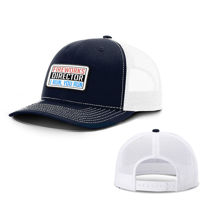 Fireworks Director Patch Hats