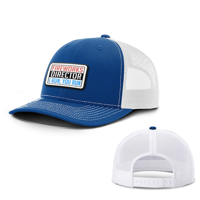 Snapback Trucker / Royal Blue and White / One Size